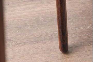 デンマークビンテージ　ローズウッド材　エリックバック(Erik Buch)　モデル49　美しい木目が魅力的なダイニングチェア2脚セット(椅子、イス、北欧、ヴィンテージ、バラ売り可能)(R-083804)