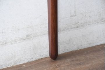 デンマークビンテージ　ローズウッド材　エリックバック(Erik Buch)　モデル49　美しい木目が魅力的なダイニングチェア2脚セット(椅子、イス、北欧、ヴィンテージ、バラ売り可能)(R-083804)