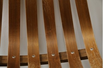 ノルウェービンテージ　名作　Hans Bruttrud(ハンス・ブラットルゥ)デザイン　スカンディアジュニア(Scandia Junior)　スタッキングチェア2脚セット(アームレスチェア、ダイニングチェア、椅子、イス、北欧ヴィンテージ、バラ売り可能)(R-083805)