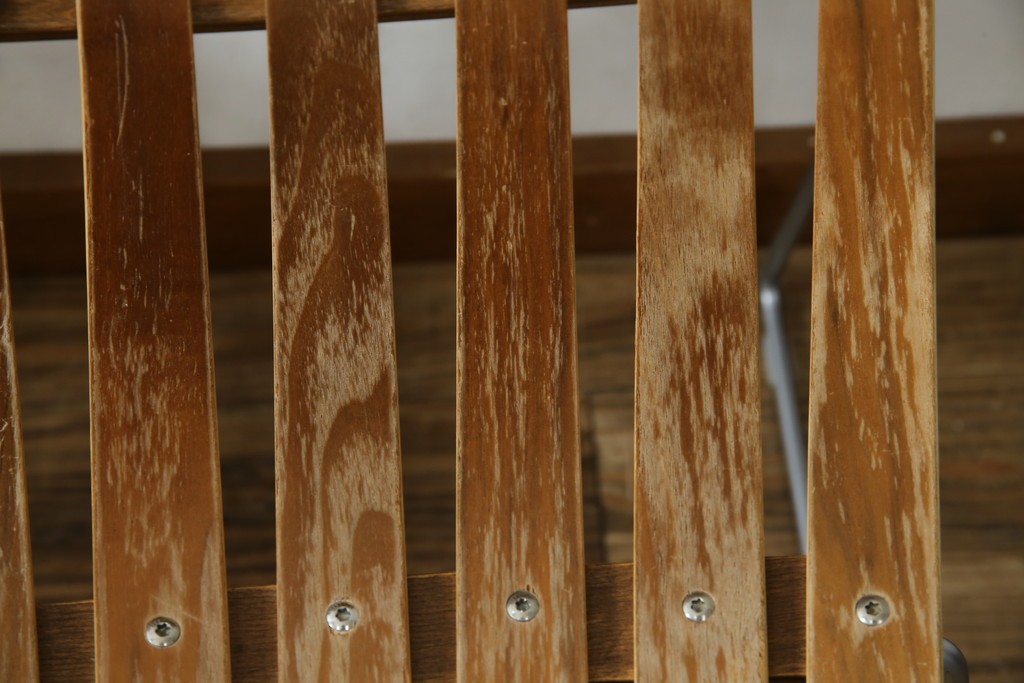 ノルウェービンテージ　名作　Hans Bruttrud(ハンス・ブラットルゥ)デザイン　スカンディアジュニア(Scandia Junior)　スタッキングチェア2脚セット(アームレスチェア、ダイニングチェア、椅子、イス、北欧ヴィンテージ、バラ売り可能)(R-083805)