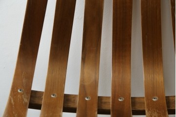 ノルウェービンテージ　名作　Hans Bruttrud(ハンス・ブラットルゥ)デザイン　スカンディアジュニア(Scandia Junior)　スタッキングチェア2脚セット(アームレスチェア、ダイニングチェア、椅子、イス、北欧ヴィンテージ、バラ売り可能)(R-083805)