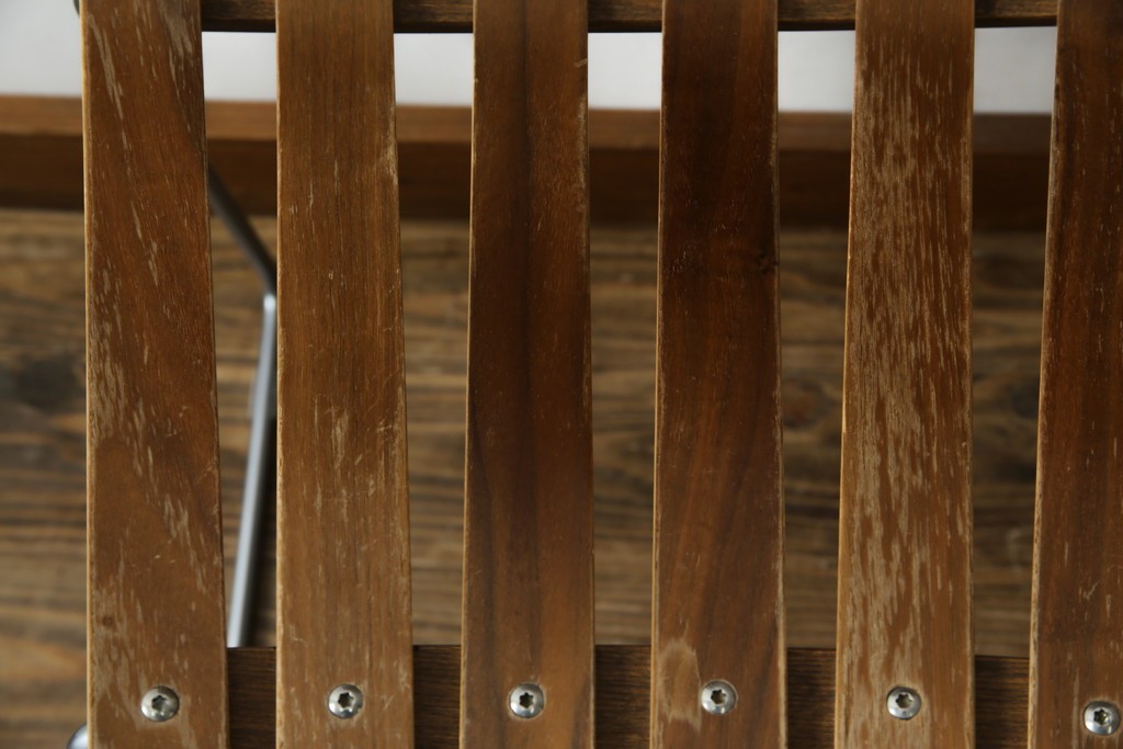 ノルウェービンテージ　名作　Hans Bruttrud(ハンス・ブラットルゥ)デザイン　スカンディアジュニア(Scandia Junior)　スタッキングチェア2脚セット(アームレスチェア、ダイニングチェア、椅子、イス、北欧ヴィンテージ、バラ売り可能)(R-083805)