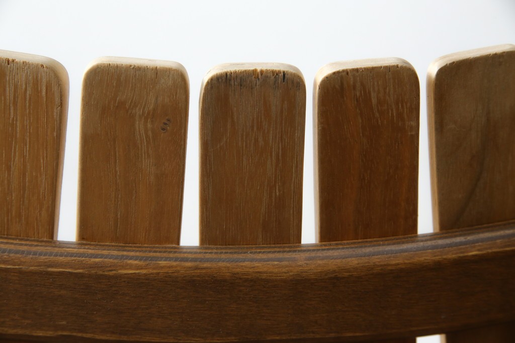 ノルウェービンテージ　名作　Hans Bruttrud(ハンス・ブラットルゥ)デザイン　スカンディアジュニア(Scandia Junior)　スタッキングチェア2脚セット(アームレスチェア、ダイニングチェア、椅子、イス、北欧ヴィンテージ、バラ売り可能)(R-083805)