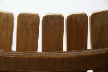 ノルウェービンテージ　名作　Hans Bruttrud(ハンス・ブラットルゥ)デザイン　スカンディアジュニア(Scandia Junior)　スタッキングチェア2脚セット(アームレスチェア、ダイニングチェア、椅子、イス、北欧ヴィンテージ、バラ売り可能)(R-083805)