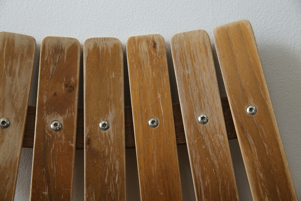 ノルウェービンテージ　名作　Hans Bruttrud(ハンス・ブラットルゥ)デザイン　スカンディアジュニア(Scandia Junior)　スタッキングチェア2脚セット(アームレスチェア、ダイニングチェア、椅子、イス、北欧ヴィンテージ、バラ売り可能)(R-083805)