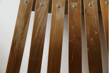 ノルウェービンテージ　名作　Hans Bruttrud(ハンス・ブラットルゥ)デザイン　スカンディアジュニア(Scandia Junior)　スタッキングチェア2脚セット(アームレスチェア、ダイニングチェア、椅子、イス、北欧ヴィンテージ、バラ売り可能)(R-083805)