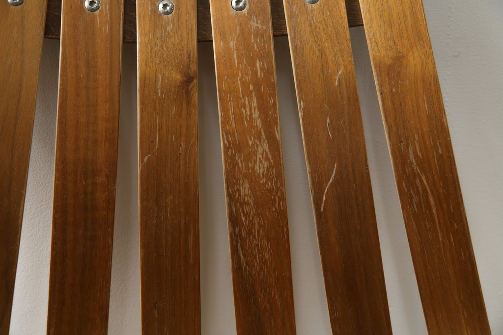 ノルウェービンテージ　名作　Hans Bruttrud(ハンス・ブラットルゥ)デザイン　スカンディアジュニア(Scandia Junior)　スタッキングチェア2脚セット(アームレスチェア、ダイニングチェア、椅子、イス、北欧ヴィンテージ、バラ売り可能)(R-083805)