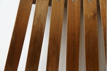 ノルウェービンテージ　名作　Hans Bruttrud(ハンス・ブラットルゥ)デザイン　スカンディアジュニア(Scandia Junior)　スタッキングチェア2脚セット(アームレスチェア、ダイニングチェア、椅子、イス、北欧ヴィンテージ、バラ売り可能)(R-083805)