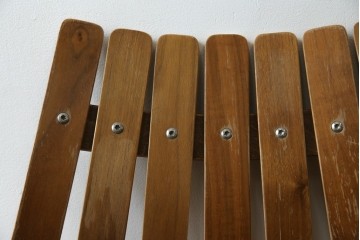 ノルウェービンテージ　名作　Hans Bruttrud(ハンス・ブラットルゥ)デザイン　スカンディアジュニア(Scandia Junior)　スタッキングチェア2脚セット(アームレスチェア、ダイニングチェア、椅子、イス、北欧ヴィンテージ、バラ売り可能)(R-083805)