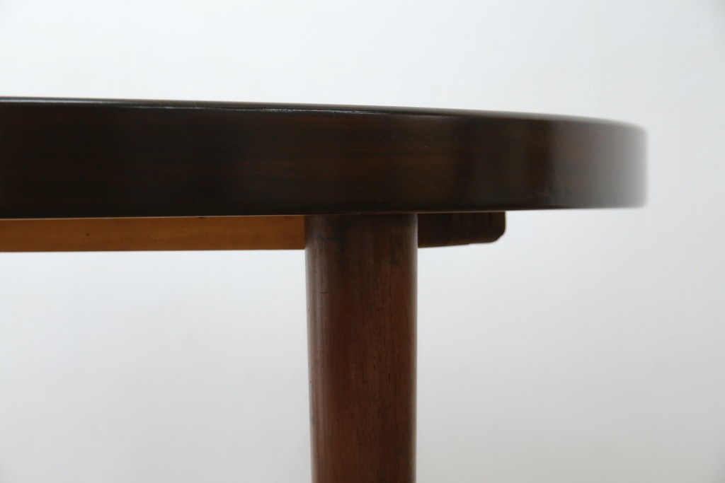 デンマークビンテージ　美品　Kai Kristiansen(カイ・クリスチャンセン)　ローズウッド材の上品な色合いが魅力のダイニングテーブル　(R-083806)
