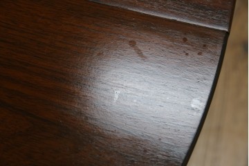 デンマークビンテージ　美品　Kai Kristiansen(カイ・クリスチャンセン)　ローズウッド材の上品な色合いが魅力のダイニングテーブル　(R-083806)