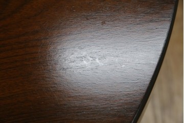 デンマークビンテージ　美品　Kai Kristiansen(カイ・クリスチャンセン)　ローズウッド材の上品な色合いが魅力のダイニングテーブル　(R-083806)