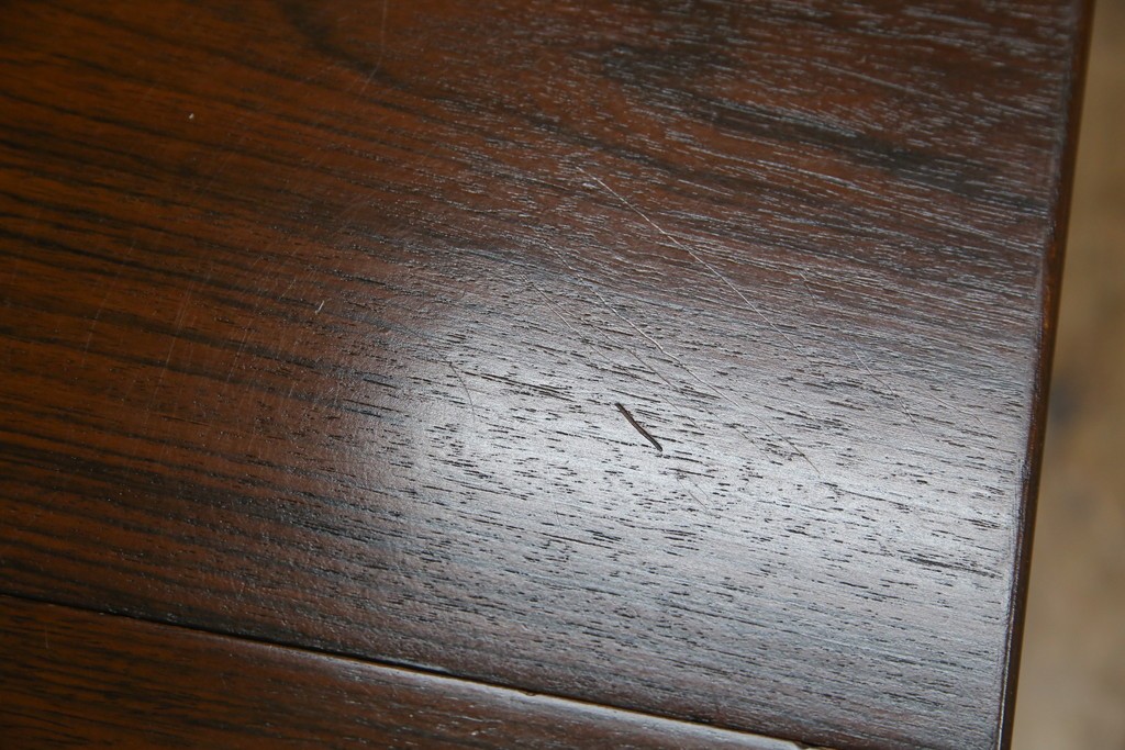 デンマークビンテージ　美品　Kai Kristiansen(カイ・クリスチャンセン)　ローズウッド材の上品な色合いが魅力のダイニングテーブル　(R-083806)