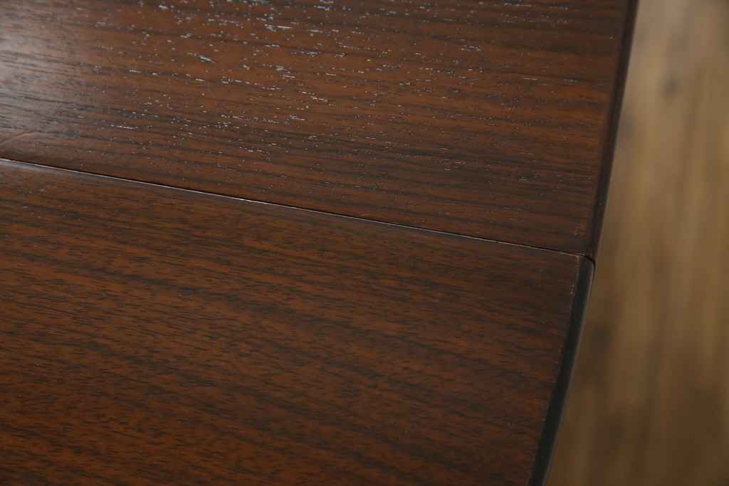 デンマークビンテージ　美品　Kai Kristiansen(カイ・クリスチャンセン)　ローズウッド材の上品な色合いが魅力のダイニングテーブル　(R-083806)