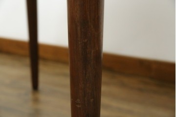 デンマークビンテージ　美品　Kai Kristiansen(カイ・クリスチャンセン)　ローズウッド材の上品な色合いが魅力のダイニングテーブル　(R-083806)