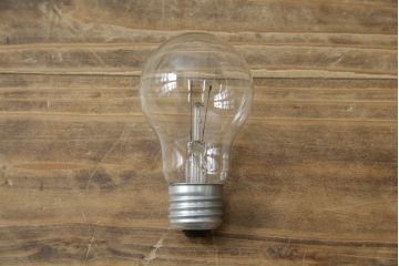 和製アンティーク　シンプルなのに存在感がある浅盛ガラスシェード(照明カバー、吊り下げ照明、ペンダントライト、天井照明、電笠)(R-083810)