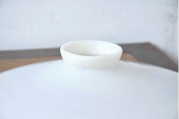 《引っ掛けシーリング式ペンダントライト加工費込み》　和製アンティーク　戦前　レトロな平笠2個セット(天井照明カバー、吊り下げ照明カバー、シェード、電笠)(R-083815)