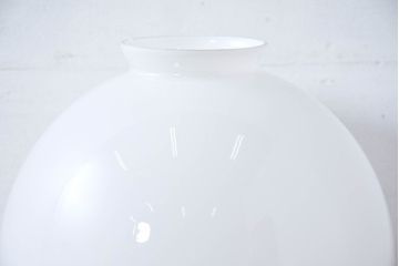 和製アンティーク　球体型　レトロな丸いフォルムが可愛らしいガラス製ペンダントライト(吊り下げ照明、天井照明、シェードランプ)(R-083832)