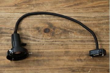 和製アンティーク　趣のある竹細工のペンダントライト(吊り下げ照明、天井照明、シェードランプ)(R-083835)