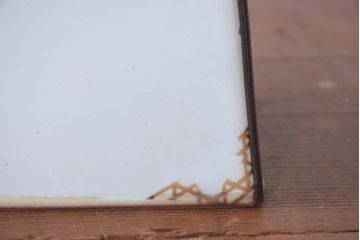 《引っ掛けシーリング式ペンダントライト加工費込み》　和製アンティーク　ベークライト　セルロイド装飾　昭和のなつかしさ漂ううペンダントライト2個セット(天井照明カバー、吊り下げ照明、シェード)(R-083837)