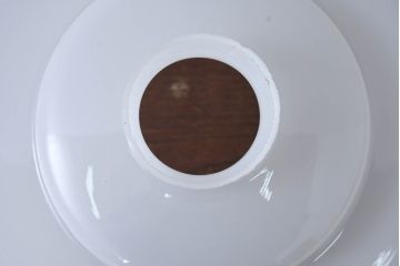 《引っ掛けシーリング式ペンダントライト加工費込み》　和製アンティーク　セルロイド装飾　渋みある色合いと繊細なデザインが美しいペンダントライト(天井照明カバー、吊り下げ照明、シェード、電笠)(R-083842)
