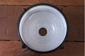 和製アンティーク　六角模様の装飾付き和風ペンダントライト(天井照明、吊り下げ照明カバー、シェード、電笠)(R-083846)