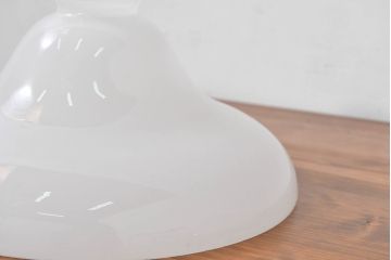 和製アンティーク　優雅な曲線美が魅力のランプシェード2個セット(照明カバー、吊り下げ照明、ペンダントライト、天井照明、電笠)(R-083858)