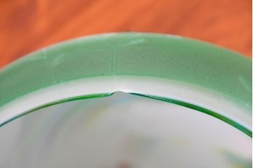 中古　国の卓越技能者「現代の名工」　ガラス工芸作家　黒木国昭作　新世紀ロマンシリーズ　キアゲハと姫女苑(ヒメジョオン)テーブルランプ(卓上照明、卓上ランプ、テーブルライト、スタンドライト、ナイトスタンド)(定価推定120万円前後)(R-083863)