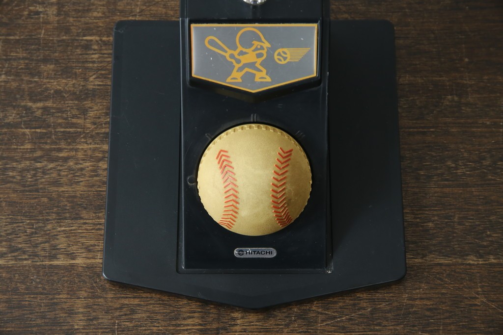 和製ビンテージ　HITACHI (日立)　非売品　限定ライト　記念ノベルティ　記念品　読売ジャイアンツ　ユニークなデザインでインテリアに遊び心をプラスするテーブルライト　(R-083865)