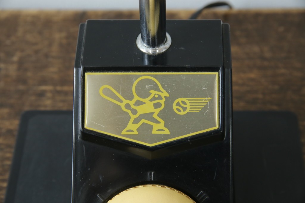 和製ビンテージ　HITACHI (日立)　非売品　限定ライト　記念ノベルティ　記念品　阪神タイガース　ユニークなデザインでインテリアに遊び心をプラスするテーブルランプ　(R-083866)