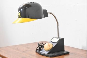 和製ビンテージ　HITACHI (日立)　非売品　限定ライト　記念ノベルティ　記念品　阪神タイガース　ユニークなデザインでインテリアに遊び心をプラスするテーブルランプ(テーブルスタンド、テーブル照明、テーブルライト、デスクライト、デスクスタンド、卓上照明、ヴィンテージ)(R-083866)