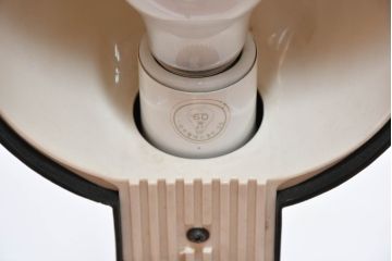 和製ビンテージ　HITACHI (日立)　非売品　限定ライト　記念ノベルティ　記念品　阪神タイガース　ユニークなデザインでインテリアに遊び心をプラスするテーブルランプ(テーブルスタンド、テーブル照明、テーブルライト、デスクライト、デスクスタンド、卓上照明、ヴィンテージ)(R-083866)