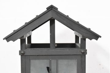和製ビンテージ　風情ある佇まいで空間を彩るスタンドライト(間接照明、卓上照明、テーブルライト、行灯、行燈、ヴィンテージ)(R-083867)