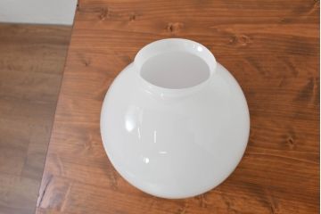 《引っ掛けシーリング式ペンダントライト加工費込み》　和製アンティーク　球体型　丸いフォルムが可愛らしいペンダントライト2個セット(吊り下げ照明、天井照明、シェード、電笠、照明カバー)(R-083871)