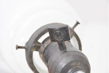 和製アンティーク　昭和レトロの香り漂う味わい深いデスクスタンド(テーブルランプ、スタンドライト、卓上照明、テーブル照明、テーブルライト、デスクライト)(R-083880)