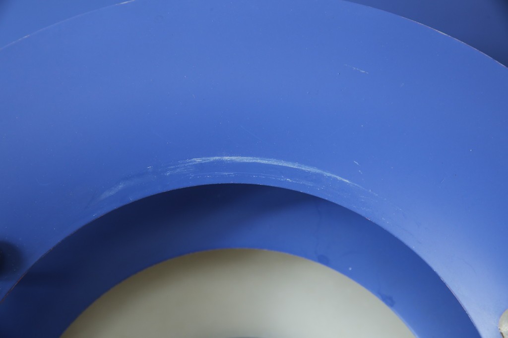 デンマークビンテージ　Louis Poulsen(ルイスポールセン)　PH5(ピーエイチ・ファイブ)　鮮やかで落ち着きのあるブルーのカラーが魅力的なペンダントライト　(R-083885)