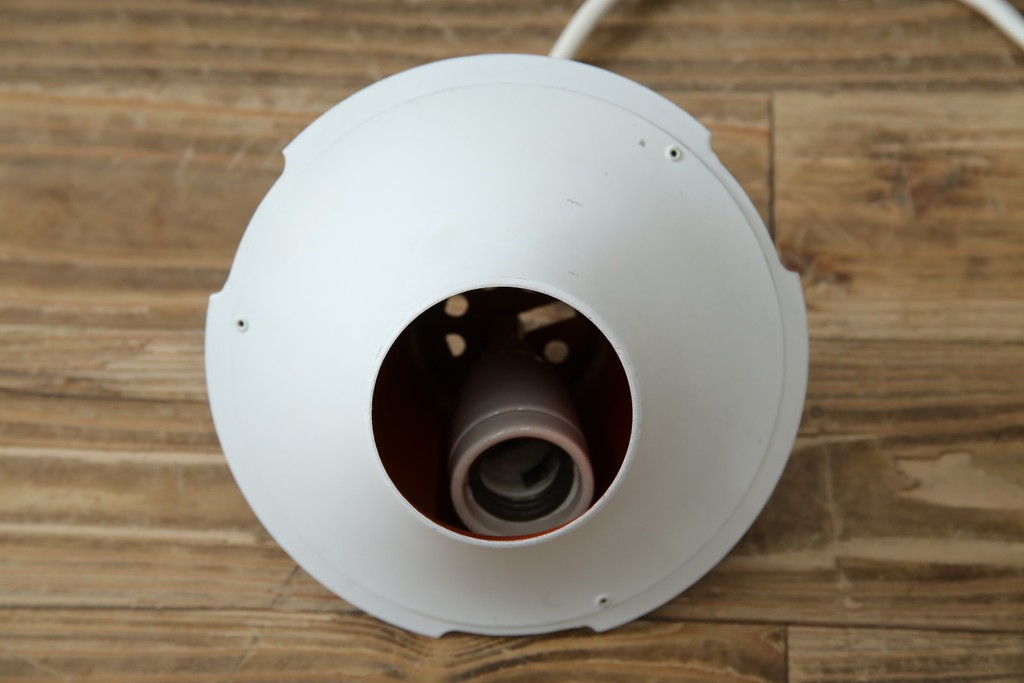 デンマークビンテージ　Louis Poulsen(ルイスポールセン)　PH5(ピーエイチ・ファイブ)　鮮やかで落ち着きのあるブルーのカラーが魅力的なペンダントライト　(R-083885)