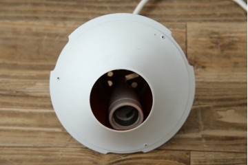 デンマークビンテージ　Louis Poulsen(ルイスポールセン)　PH5(ピーエイチ・ファイブ)　鮮やかで落ち着きのあるブルーのカラーが魅力的なペンダントライト　(R-083885)