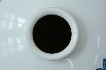 和製アンティーク　オールドノリタケ(日陶)　柘榴の図　手書きの繊細さと自然美を感じさる吊り下げ照明　(R-083886)