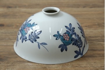 和製アンティーク　オールドノリタケ(日陶)　柘榴の図　手書きの繊細さと自然美を感じさる吊り下げ照明　(R-083886)