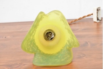 フランスヴィンテージ　ビタミンカラーが可愛らしいガラスシェードのペンダントライト　(R-083888)