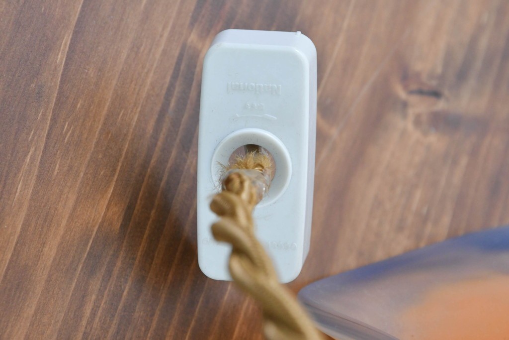 フランスヴィンテージ　波打つフォルムが印象的なペンダントライト　(R-083889)