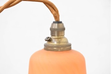 フランスヴィンテージ　波打つフォルムが印象的なペンダントライト　(R-083889)