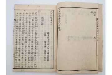 安政3年　安政再販　木下義俊　「武用弁略・武用辨略」　8冊揃(武具、射事、弓矢、馬事、備器、着具、鷹犬、木版画、古書、和本)(R-083901)