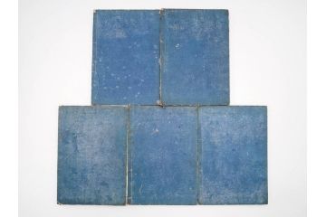「日蓮大士真実伝」　5冊揃(木版画、絵入本、古書、和本、仏教、日蓮宗)(R-083903)
