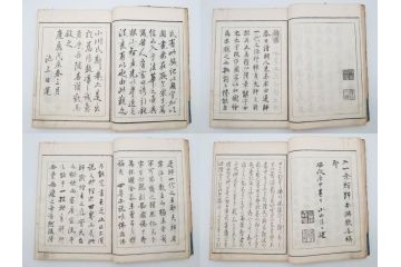 「日蓮大士真実伝」　5冊揃(木版画、絵入本、古書、和本、仏教、日蓮宗)(R-083903)