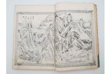 「日蓮大士真実伝」　5冊揃(木版画、絵入本、古書、和本、仏教、日蓮宗)(R-083903)