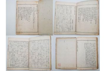 「日蓮大士真実伝」　5冊揃(木版画、絵入本、古書、和本、仏教、日蓮宗)(R-083903)