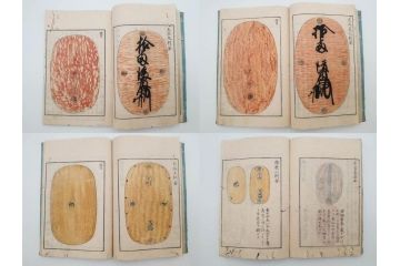 江戸〜明治期　校正古銭鑑大成　金銀図録7冊揃　珍銭奇品図録　西洋銭譜　古銭価格図鑑　新校正孔方図鑑2冊　和漢銭彙　和本14冊セット(木版画、古書)(R-083905)