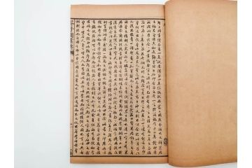中国　上海天宝書局　「芥子園画伝」　唐本　4帙　16冊セット(木版画、古書、和本)(R-083906)